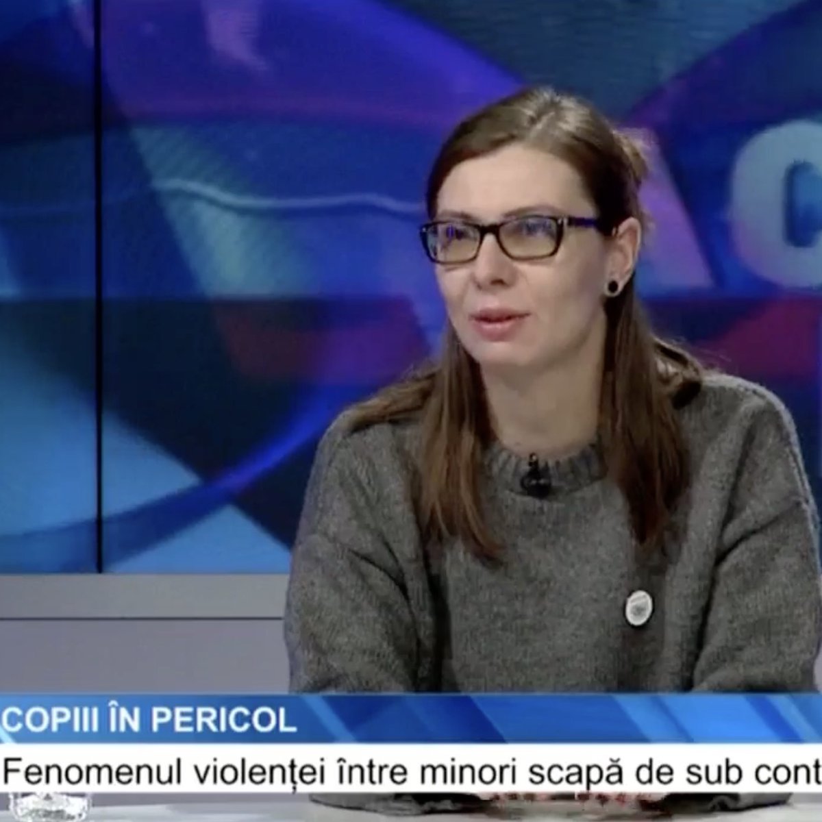 Cristina Bărută la TV