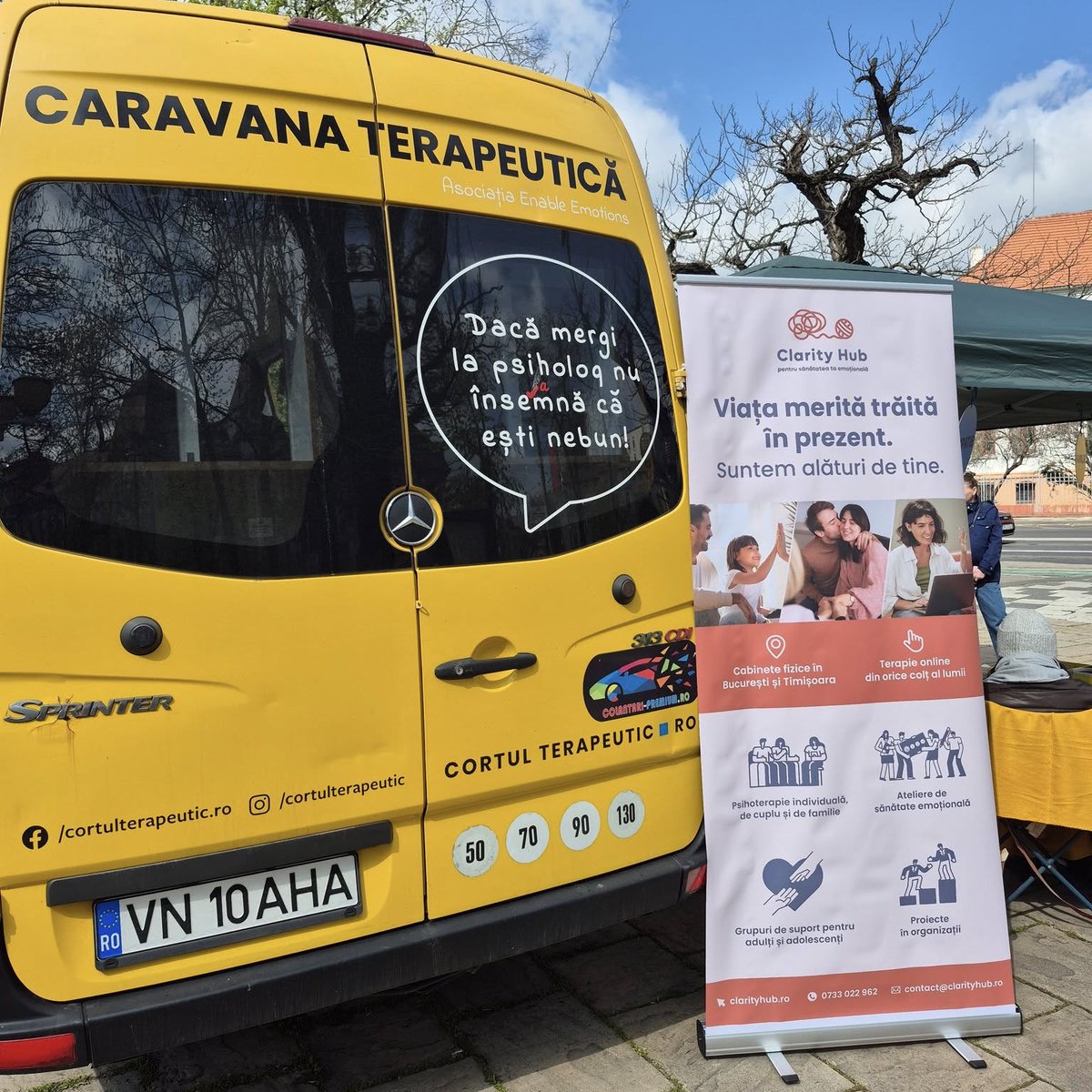 Eveniment Sănătate Emoțională - Caravana Terapeutică