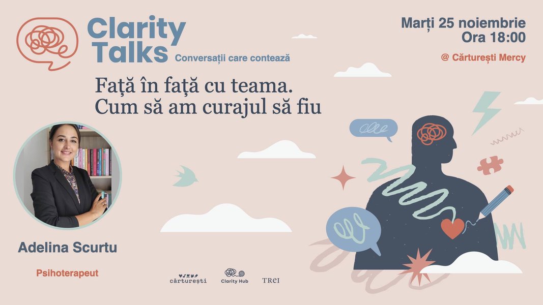 Față în față cu teama. Cum să am curajul să fiu