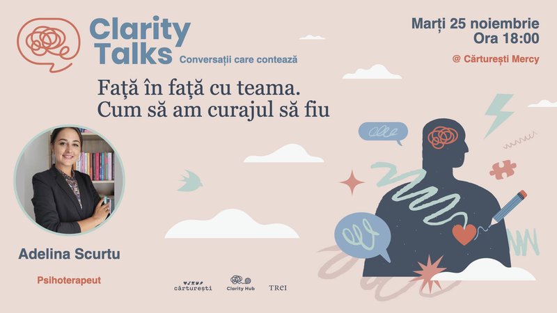 Față în față cu teama. Cum să am curajul să fiu